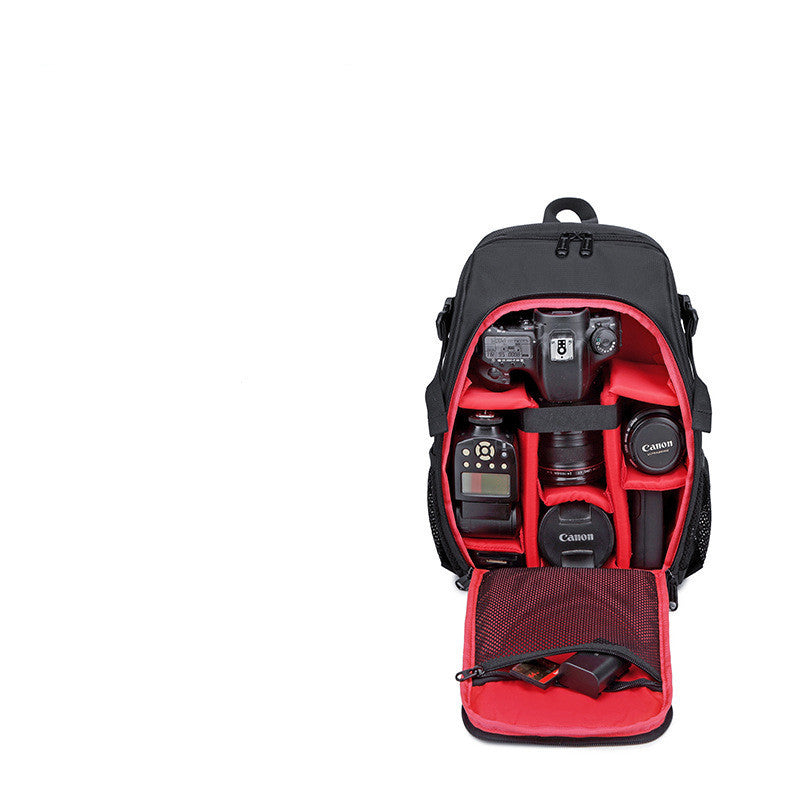 Camera Bag SLR Double Shoulder Outdoor Multifunctional Photography Backpack