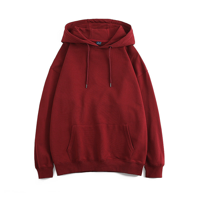 Autumn Thin Drop Shoulder Pullover Sweater Blank Custom Hoodie