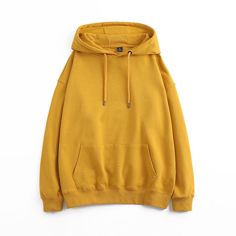 Autumn Thin Drop Shoulder Pullover Sweater Blank Custom Hoodie