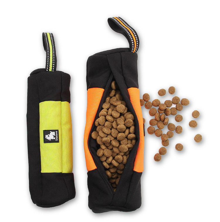 Pet Dog Portable Storage Snack Bag Toy