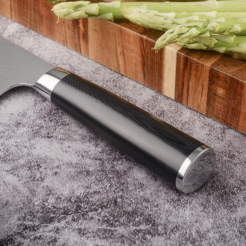 Damascus Fishbone Chef's Knife