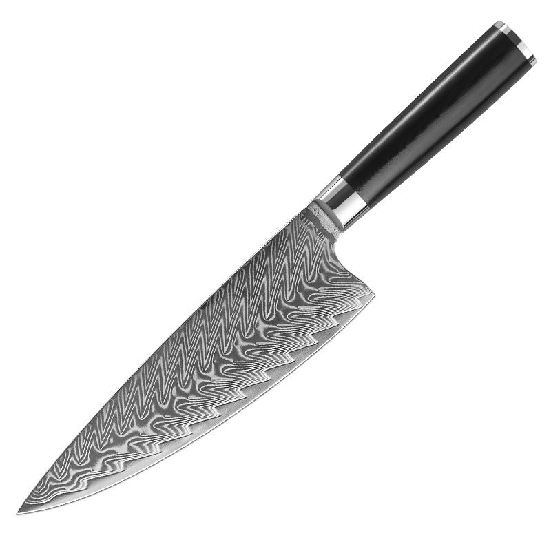 Damascus Fishbone Chef's Knife