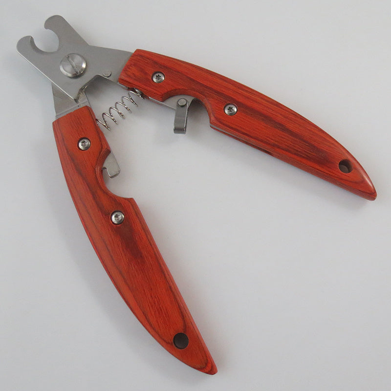 Pet Nail Clippers Set With Wooden Handle Dog Nail Clippers