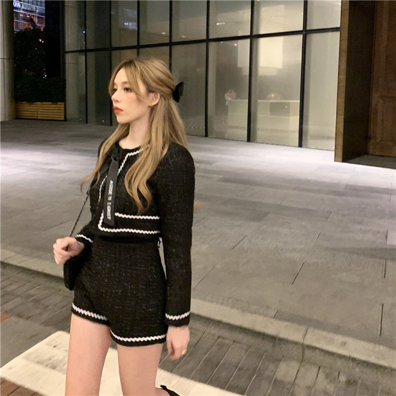 French Small Jacket Women All-match Casual Short Korean Loose Retro Ladies Temperament