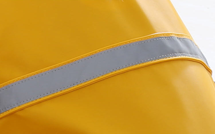 Pet Raincoat Dog Raincoat Labrador Golden Retriever Large and Medium-sized Dog Reflective Waterproof Snowproof Big Dog Clothes