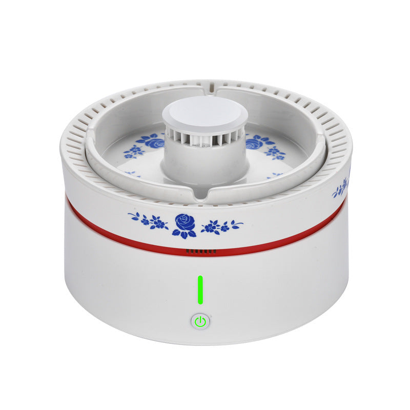 Home Air Purifier Ashtray Negative Ion Desktop Portable