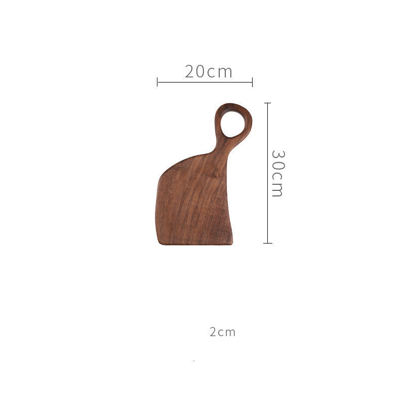 Black Walnut Chopping Board Bread Board Sushi Board Pizza Board Cutting Board Chopping Board Tray All Solid Wood Whole Wood Without Splicing