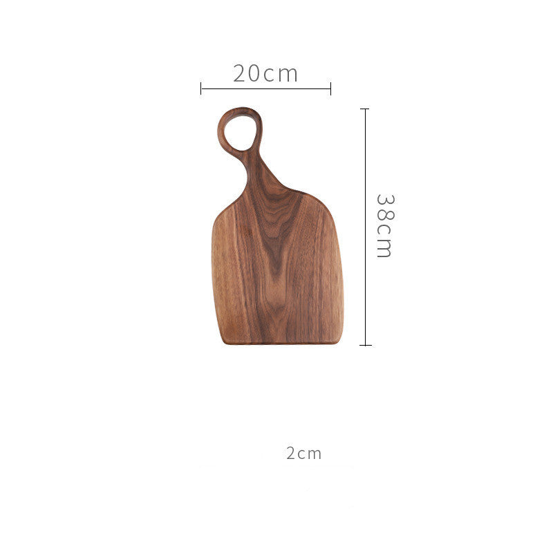 Black Walnut Chopping Board Bread Board Sushi Board Pizza Board Cutting Board Chopping Board Tray All Solid Wood Whole Wood Without Splicing