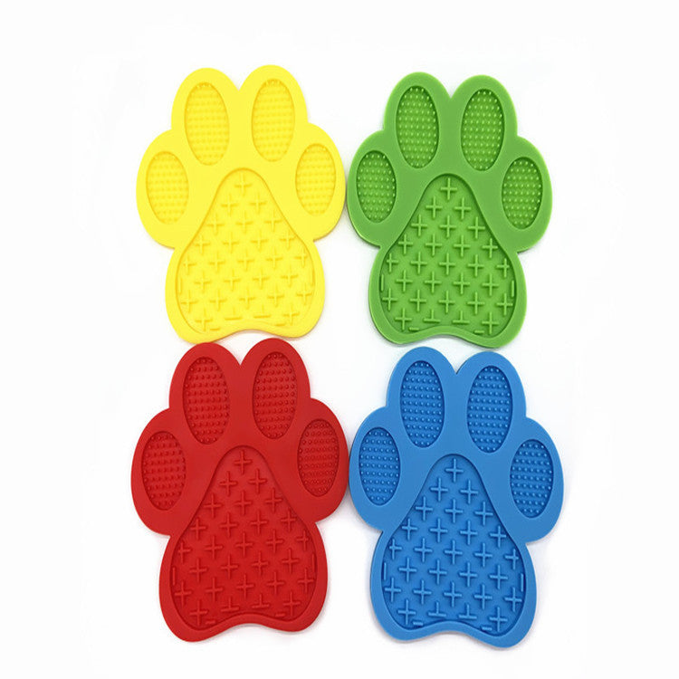 Dog Lick Pad Pet Bathing Distraction Pads Wall Mouted Silicone Slow