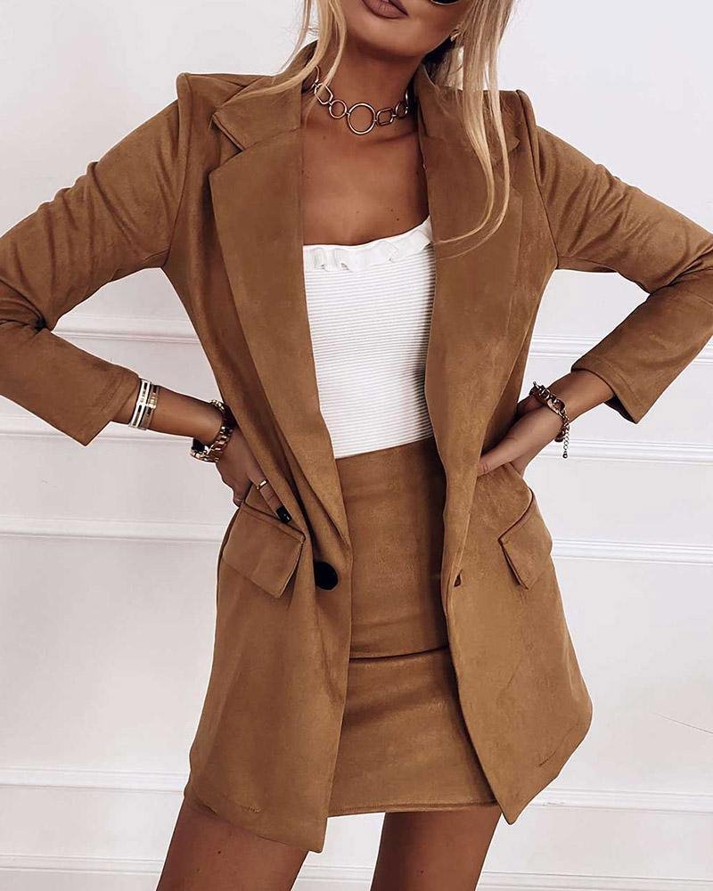 Two-piece Suit Of New Small Fragrant Short Skirt