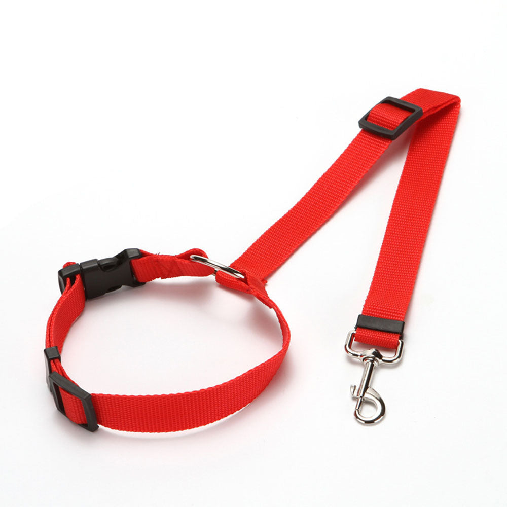 Pet Traction Rope Car Seat Belt Two-In-One Dual-Use Car