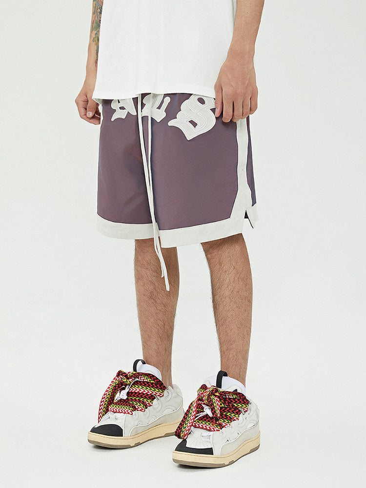 Basketball Pants Drawstring Five-point Pants Men And Women Couple Loose Shorts