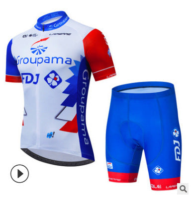 Summer New Short Sleeve Breathable Cycling Jersey