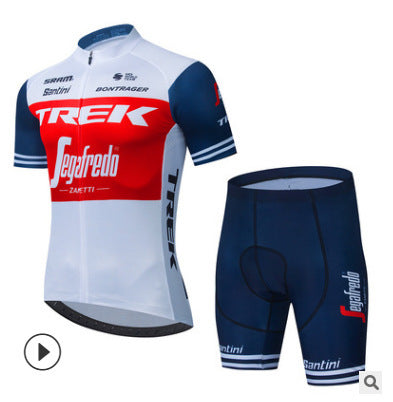 Summer New Short Sleeve Breathable Cycling Jersey