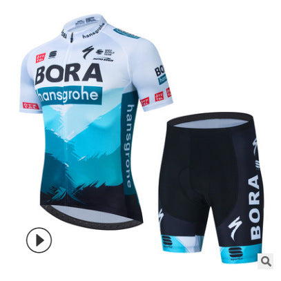 Summer New Short Sleeve Breathable Cycling Jersey