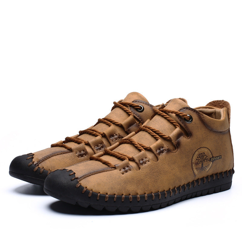 No Rubber Martin Boots Wear-resistant Lightweight Handmade Shoes Men's Shoes