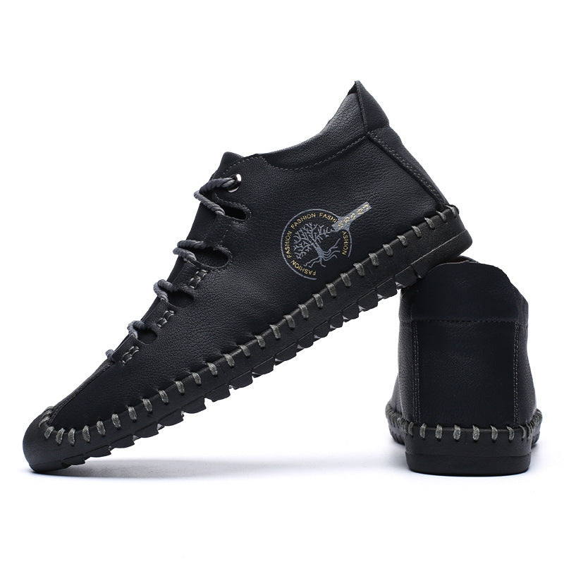 No Rubber Martin Boots Wear-resistant Lightweight Handmade Shoes Men's Shoes