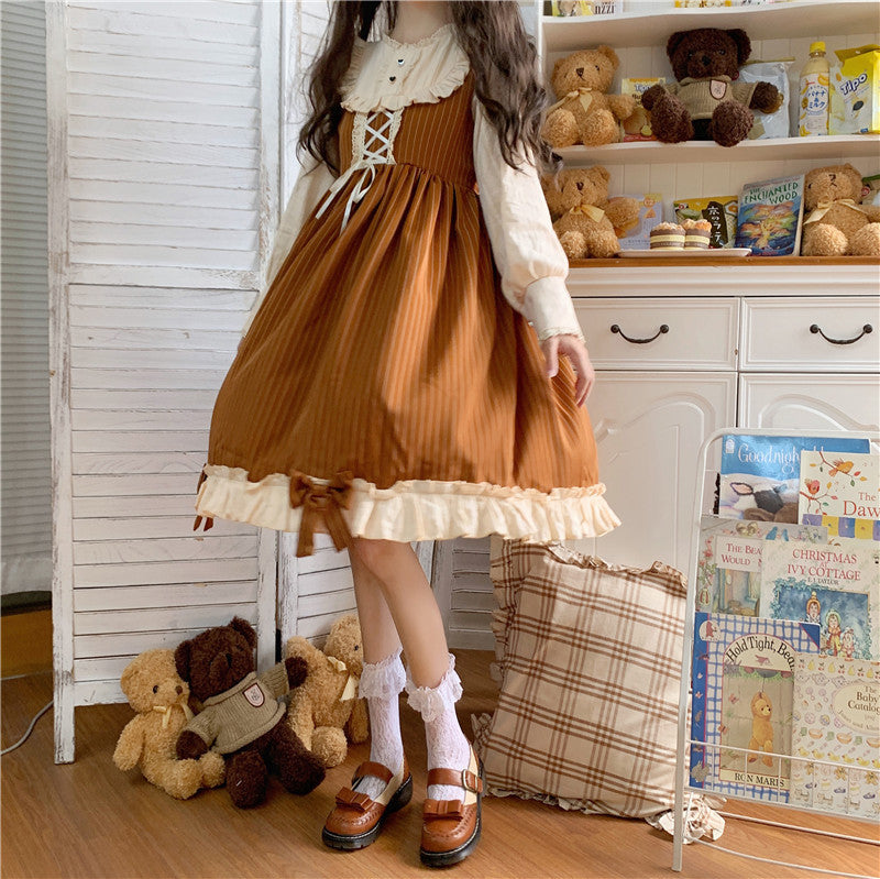 Original Lolita Loli Jsk Daily Girl Cabbage Dress