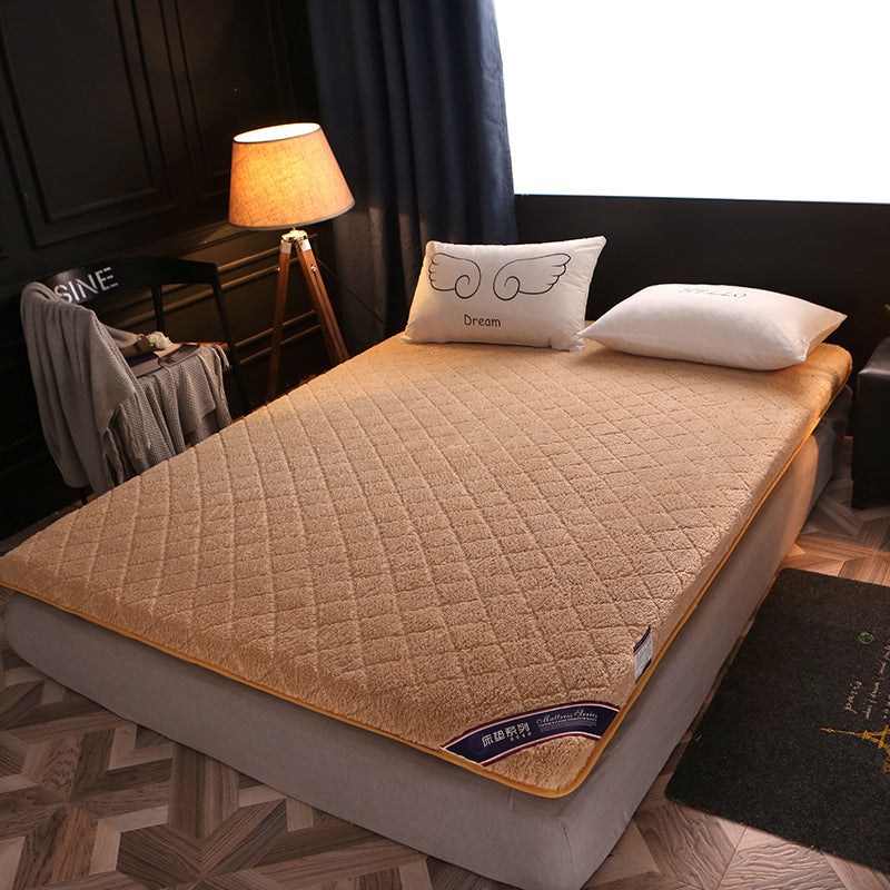 Dormitory Folding Bed Can Be Lamb Wool 0.9 Warm Mattress Single