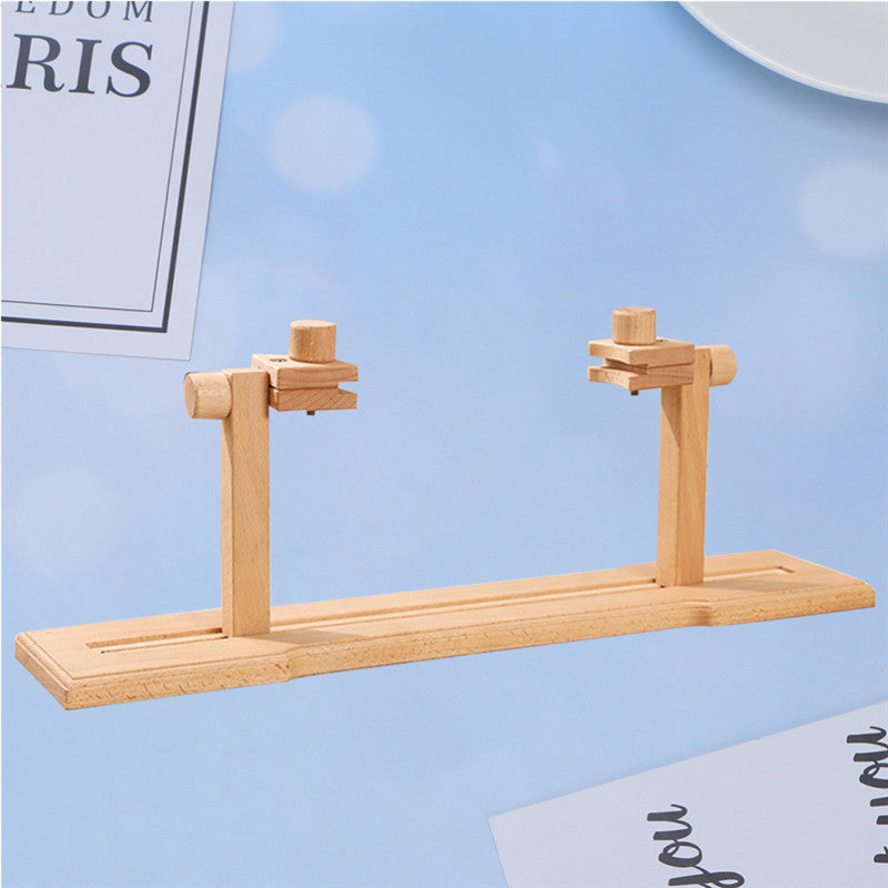 Desktop Embroidery Frame, Desktop Adjustable Beech Wood Frame, Universal And Multifunctional