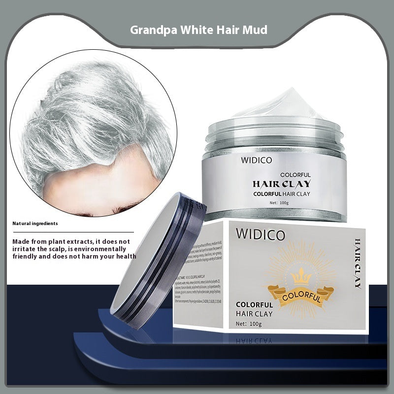 Disposable Color Hair Clay Pomade Shaping Lasting