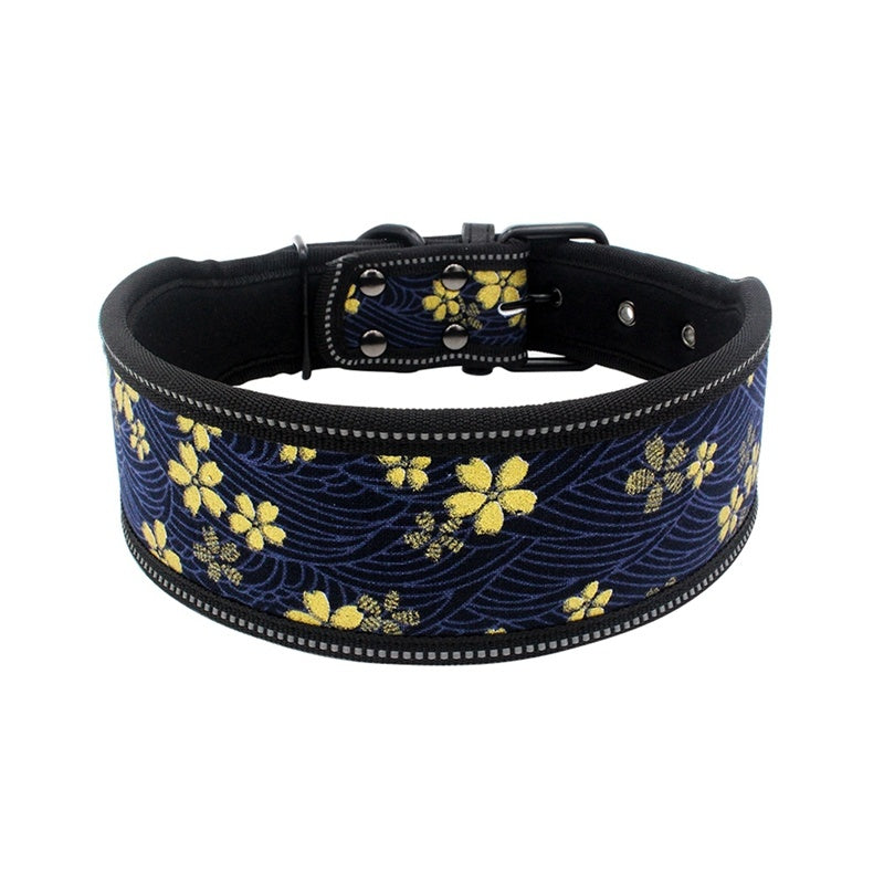 Diving material pet collar