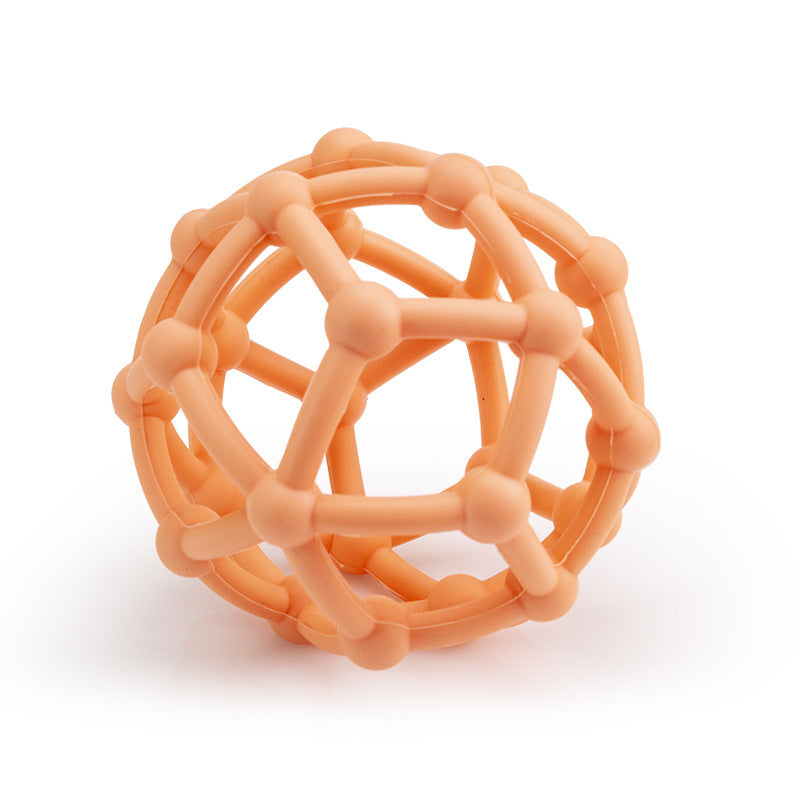 Baby Silicone Ball Newborn Soft Ball Round Hollow Small