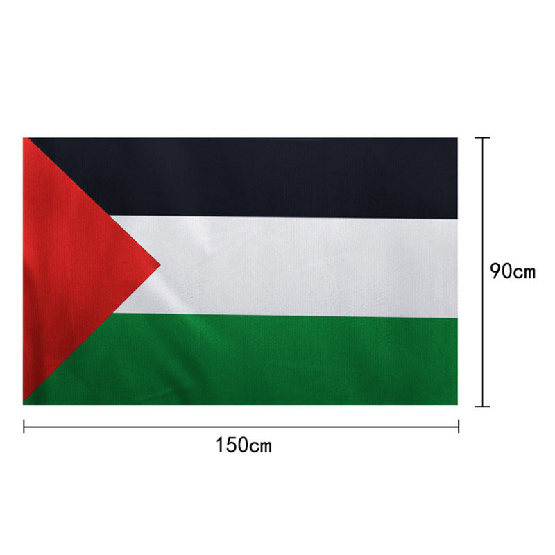 90x150cm Polyester Flag Palestinian National