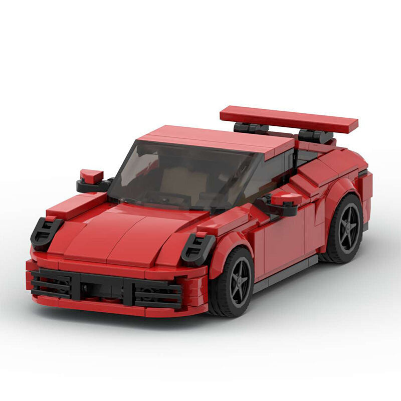 Small Particles Suit  Turbo Speed 8 Grid Building Blocks Racing Car