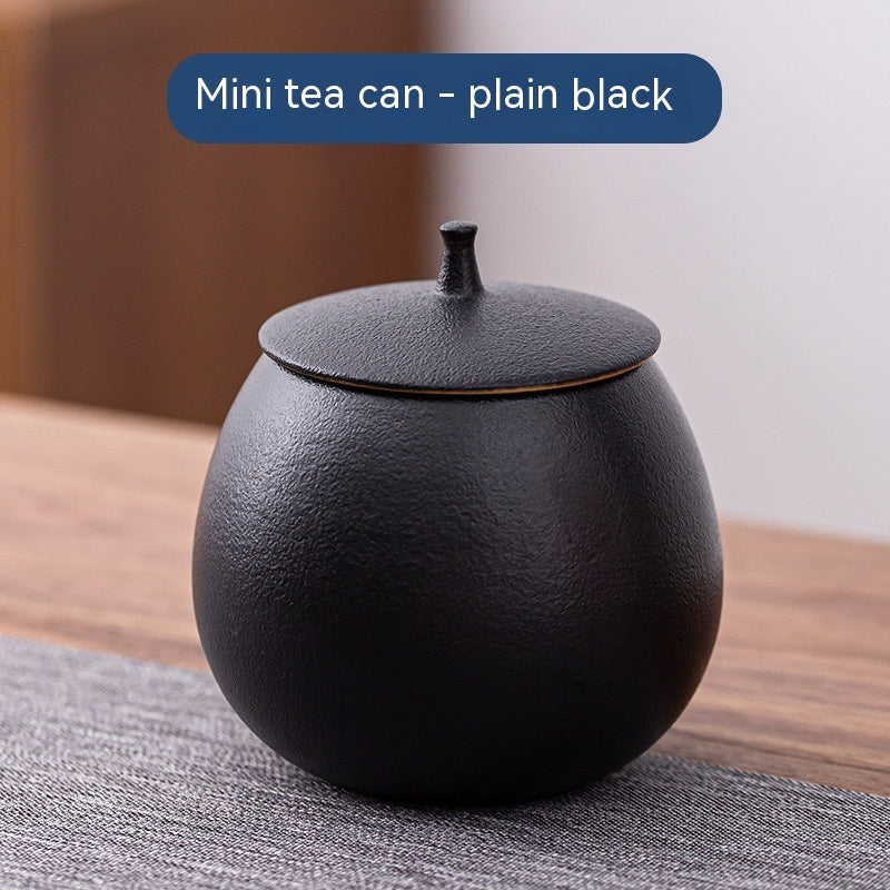 Stoneware Tea Tins Household Ceramic Dried Fruit