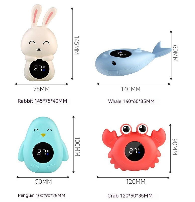 Baby Bath Water Thermometer Cartoon Electronic Thermometer