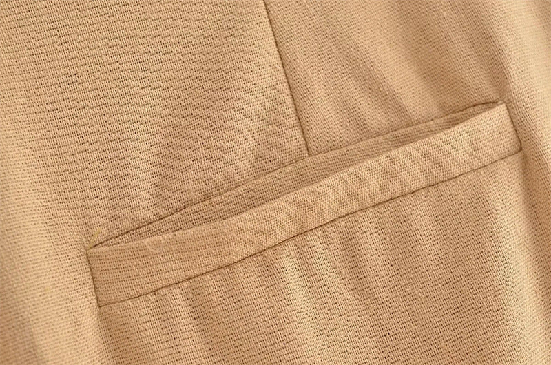 Women's Fashion Casual All-match Linen Blended Wrapping Towel Pants