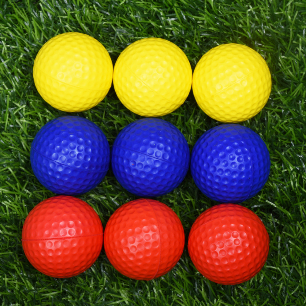 Golf Pu Ball Sponge Ball Color Sponge Driving Range 42mm