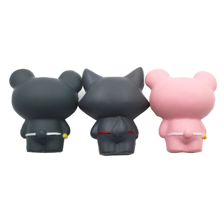 Cute Panda Slow Rebound Fox Toy