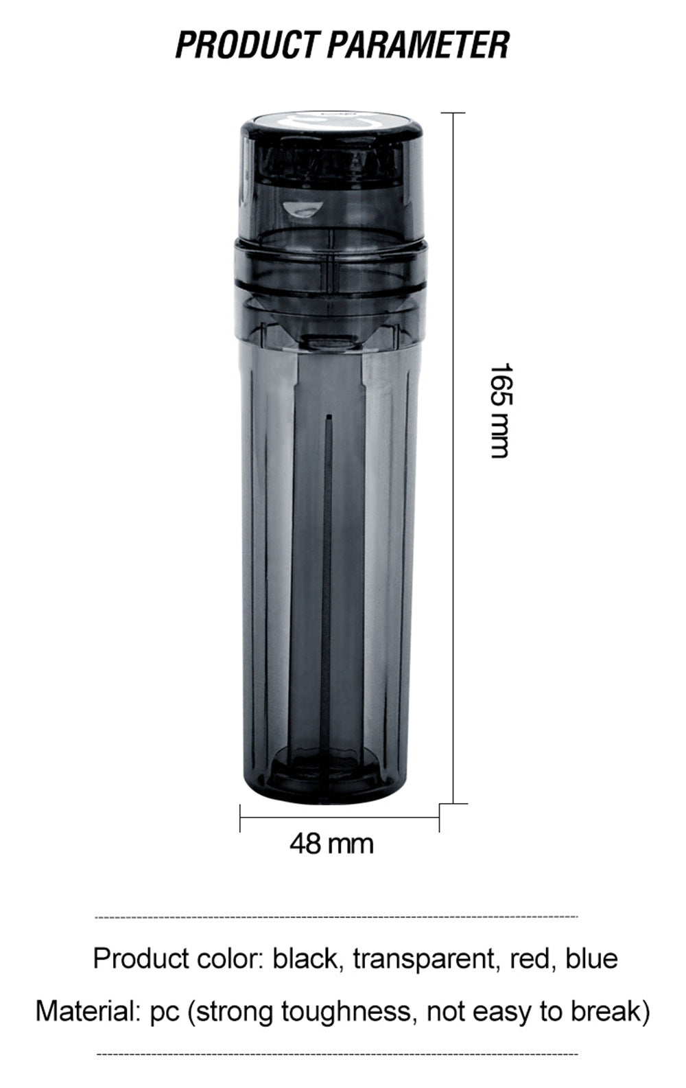 Grinding Tank Plastic Pc Canned All-in-one Machine Grinder