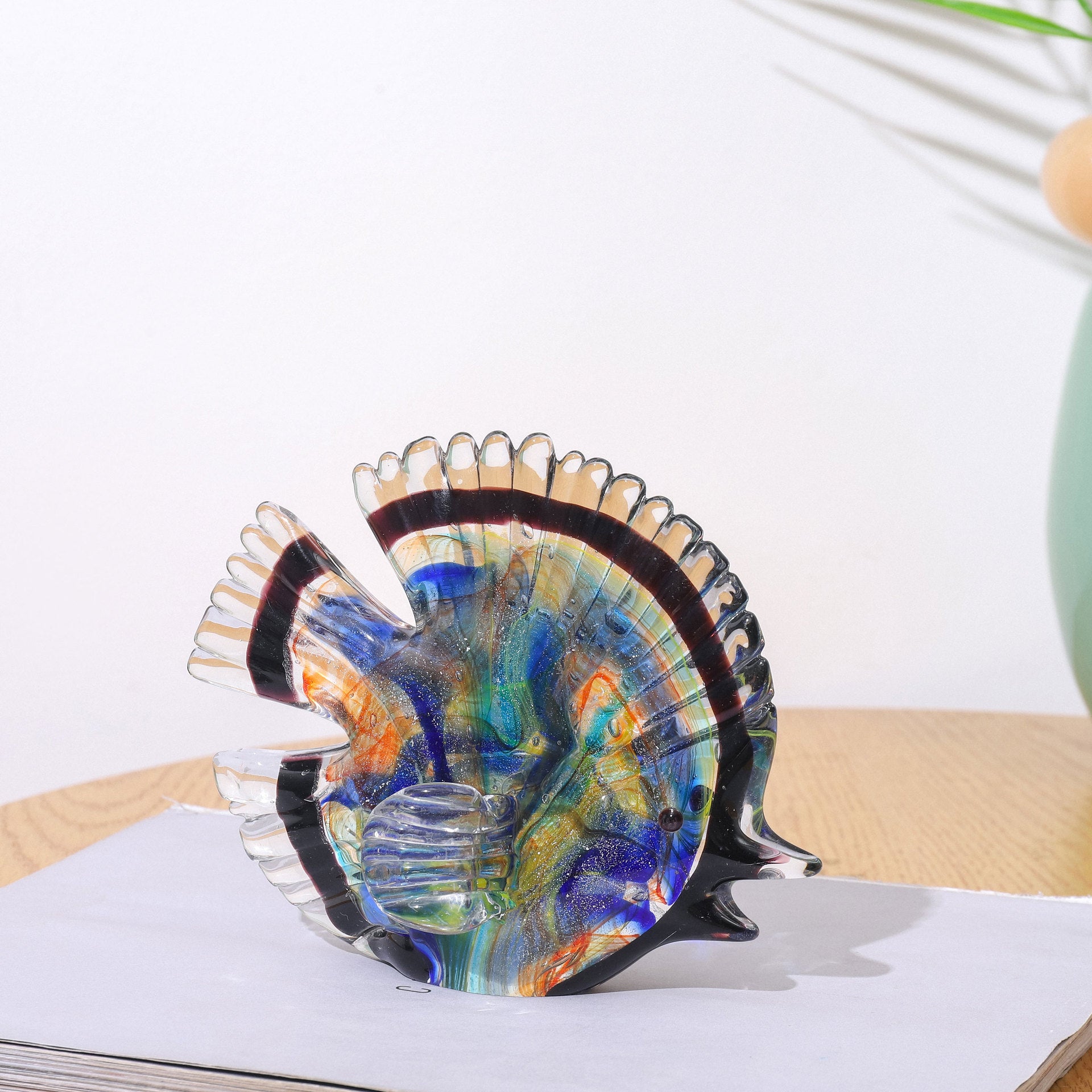 Household Fashion Glass Platax Teira Crafts