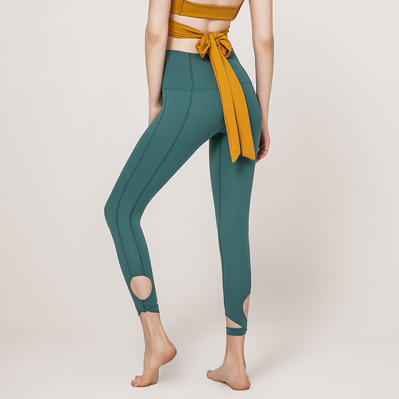 Sexy tight beauty back quick dry web celebrity yoga suit