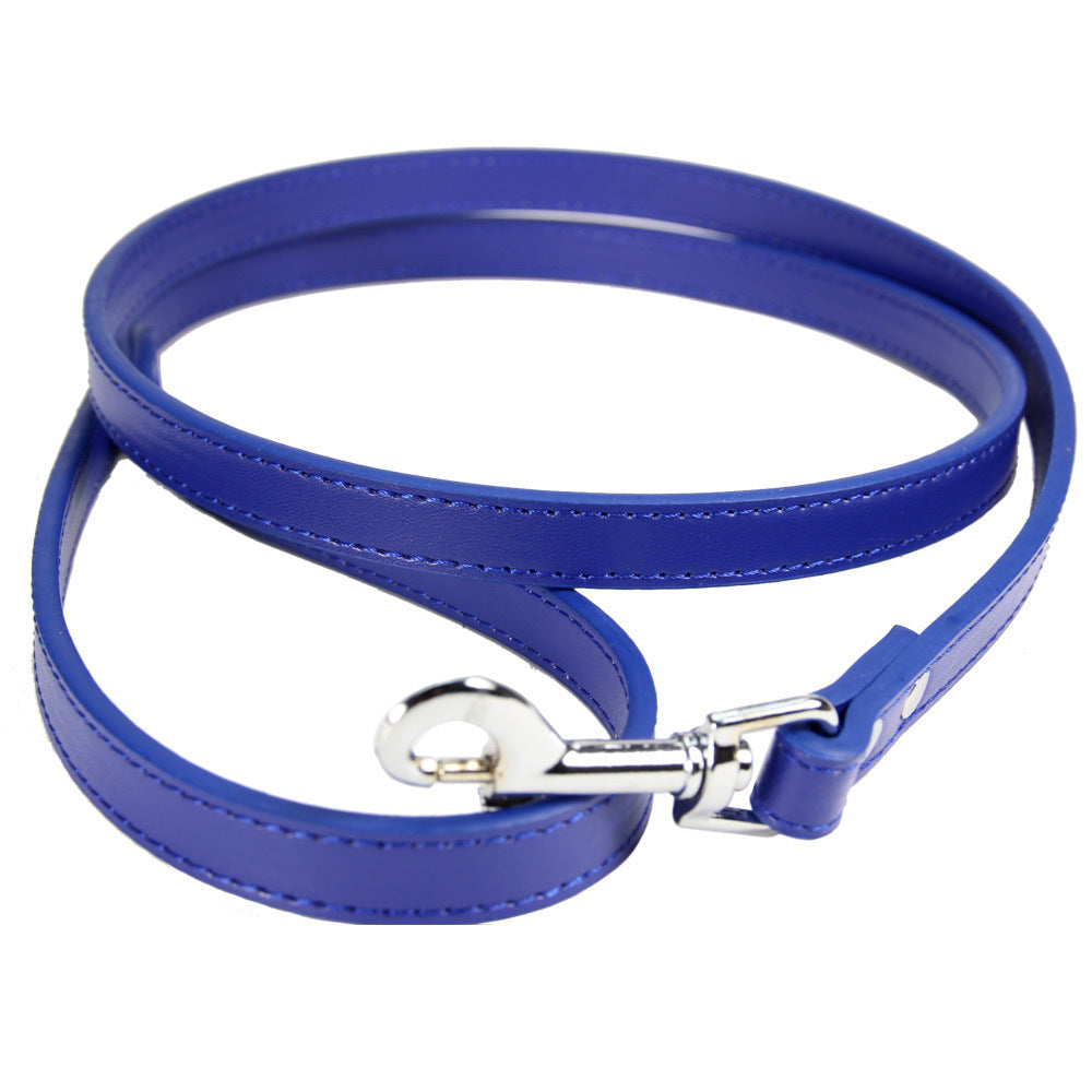 Pet Leash Cat PU Leather Dog Chain