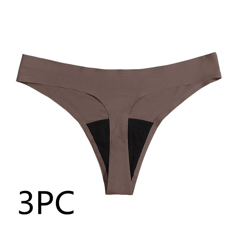 Women's Low Waist Seamless Physiological Underwear