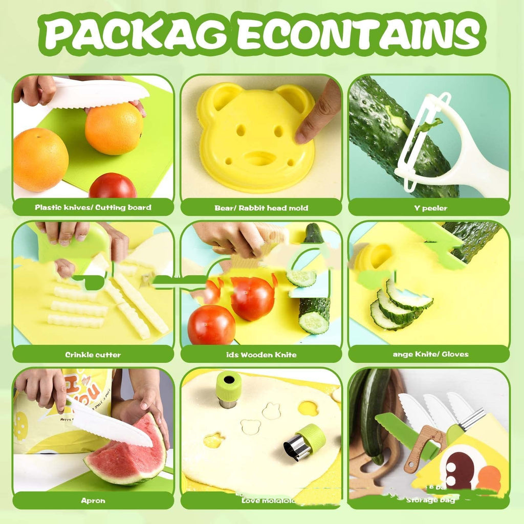 Children's Kitchen Cookware And Baking Toys