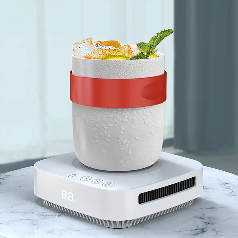 Intelligent heating cup and fast cooling cup