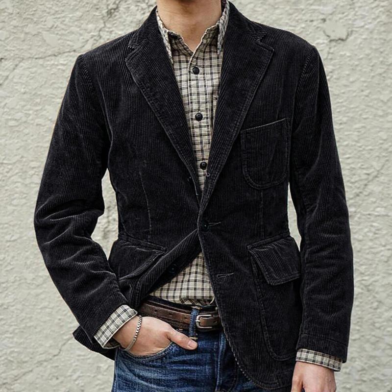 Men's casual fashion solid color jacket