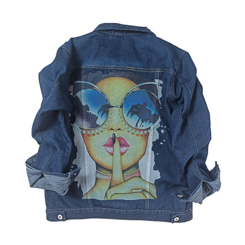 Women's Fashion Casual Denim Jacket