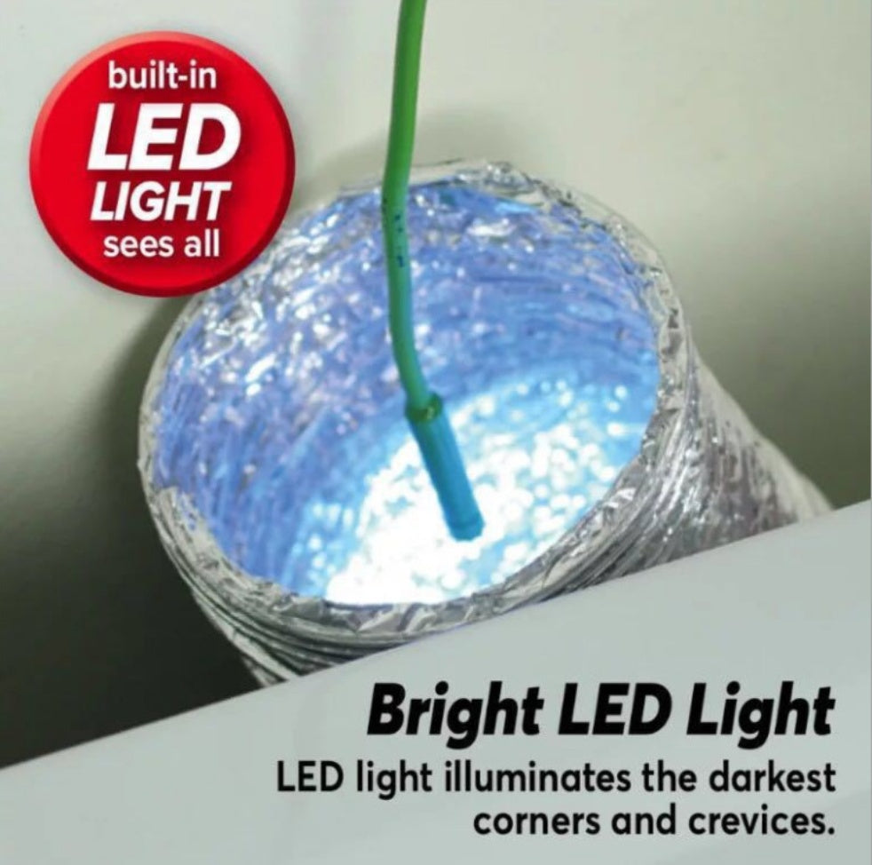 Endoscope Camera 2.4 Inch LCD Screen 1.2M Gooseneck Cable In