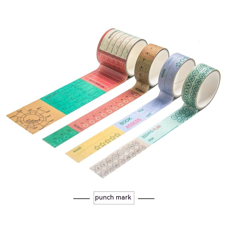 Good Life Paper Adhesive Tape Stickers