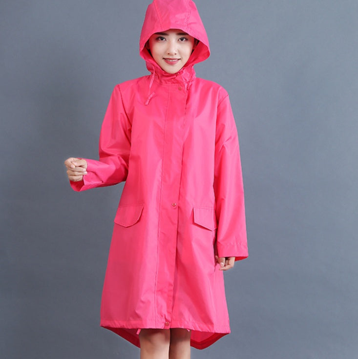 Fashion windbreaker raincoat