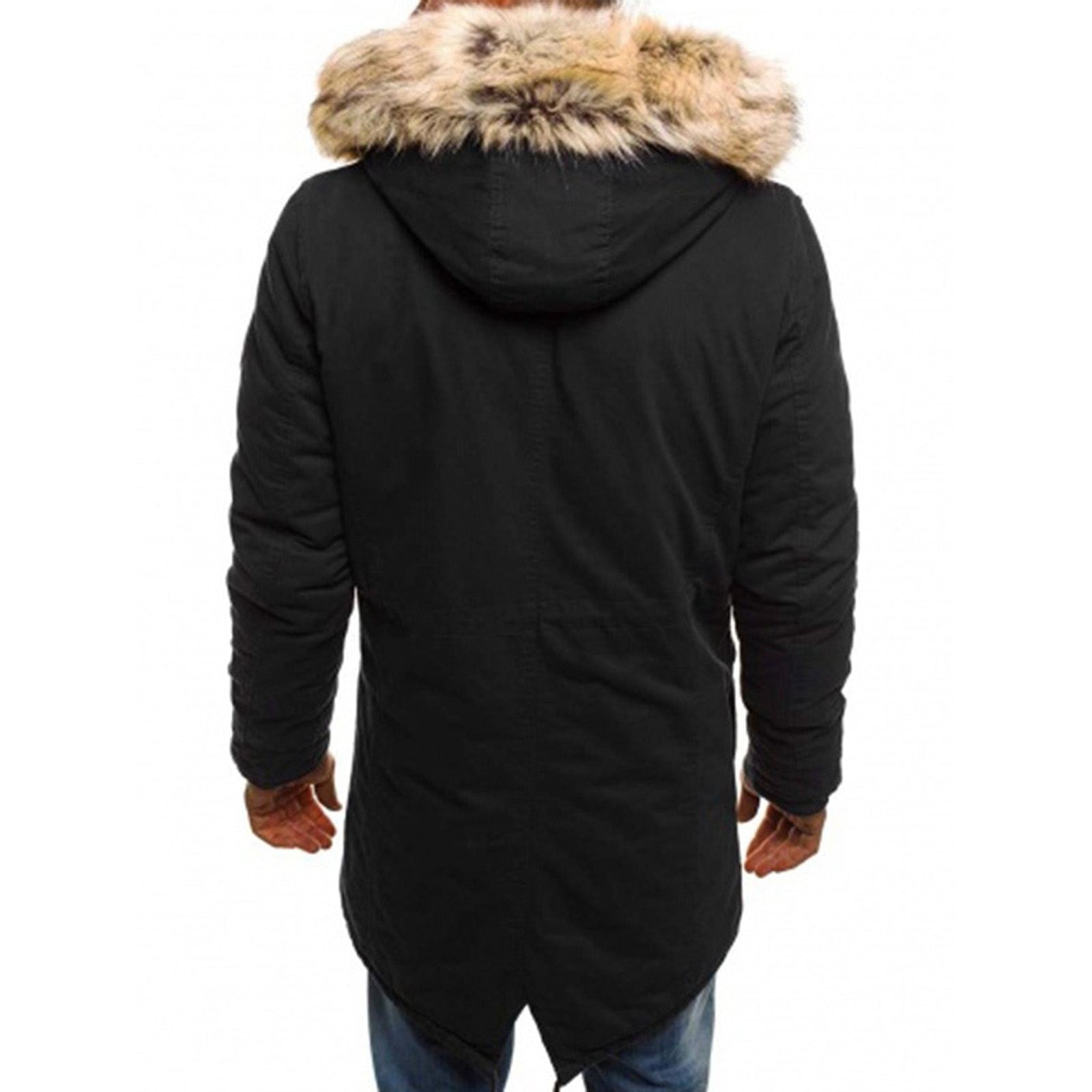 Fur collar cotton clothes