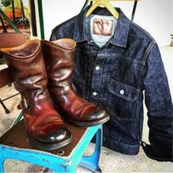 Simple Casual Pointed Wedge Heel Martin Boots