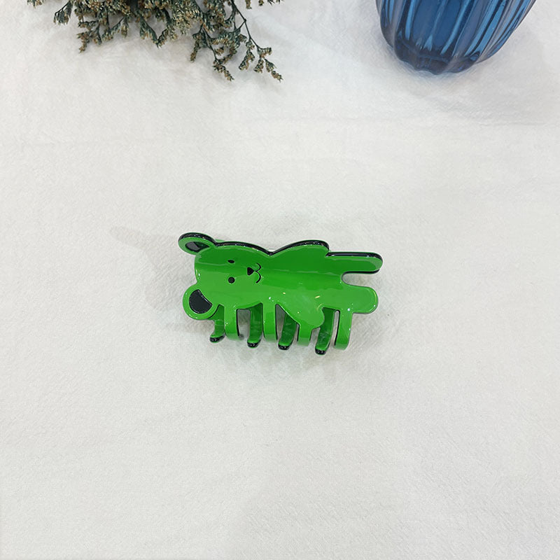 Cute Sweet Bear Shark Clip Updo Hairpin Hair Claw Hair