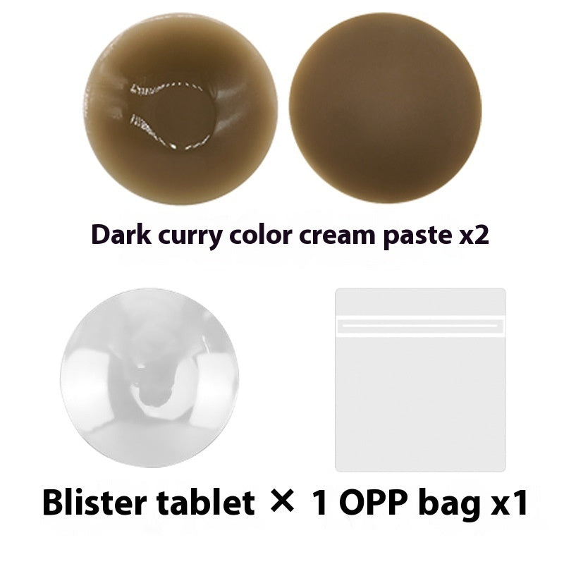 Anti Glare And Traceless Solid Silicone Nipple Patch